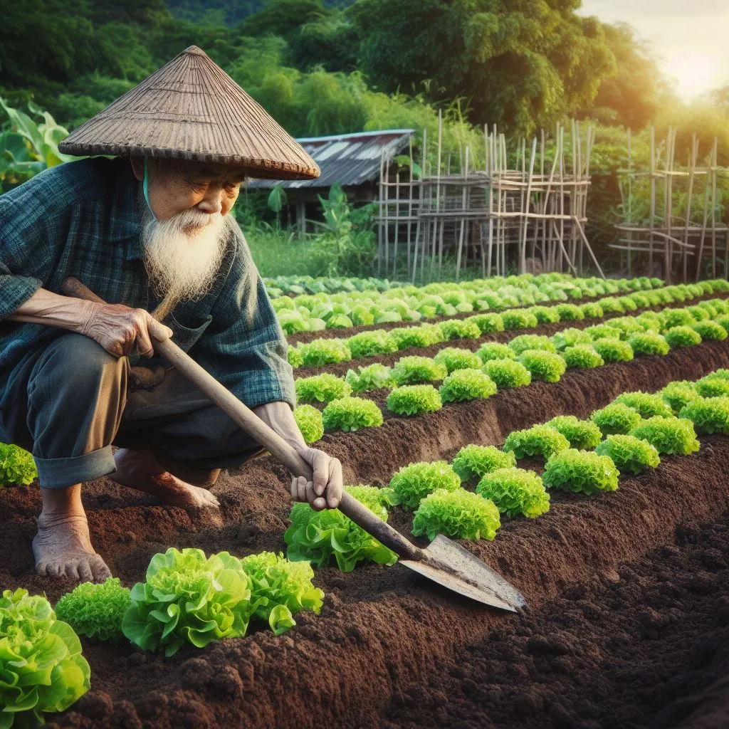 CÁCH CUỐC ĐẤT TRỒNG RAU VÀ THIẾT KẾ LUỐNG HIỆU QUẢ TẠI NHÀ