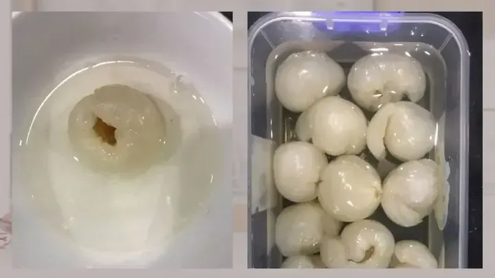 Nguyên liệu vải thiều tươi và trà nền chất lượng cho cách nấu trà vải hoàn hảo