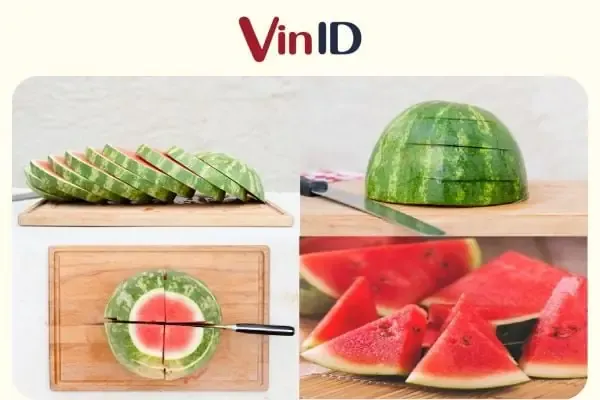 Hình ảnh mô tả quá trình cắt tỉa cành tùng để chuẩn bị chiết hoặc giâm cành