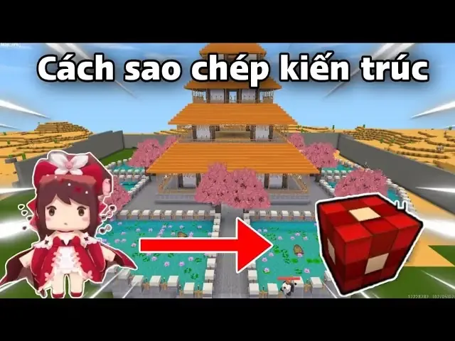 Trang trại lúa mạch hiệu quả trong Mini World, minh họa cho cách trồng lúa trong mini world