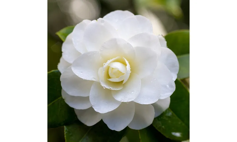 Hoa trà trắng tượng trưng cho niềm vui lẫn nỗi buồn