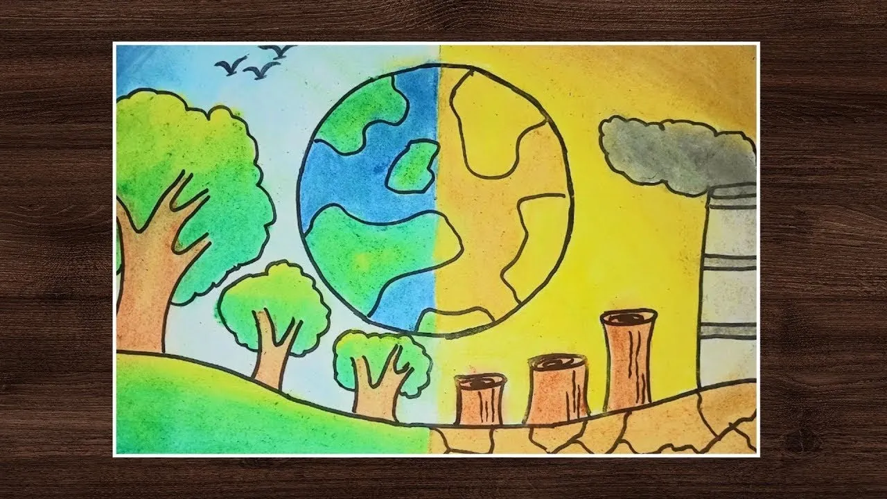 Cảnh rừng bị chặt phá và ước mơ phục hồi, cần chung tay bảo vệ môi trường