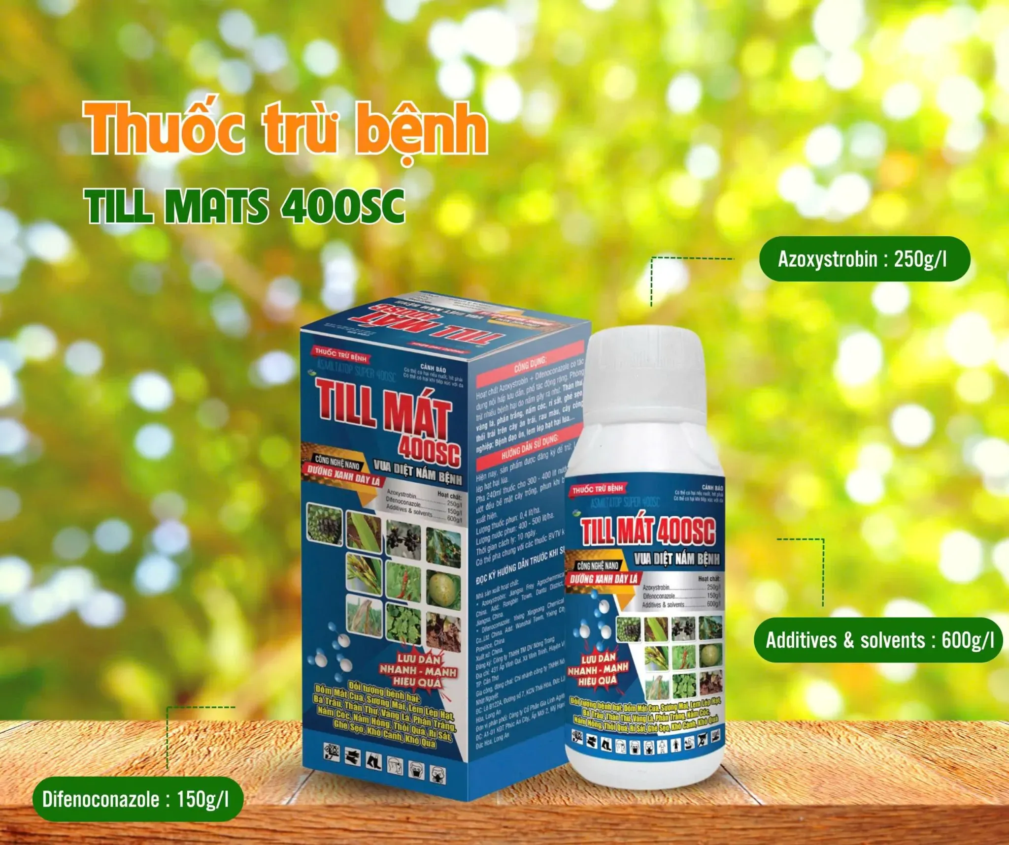 các thành phần có trong sản phẩm till mát