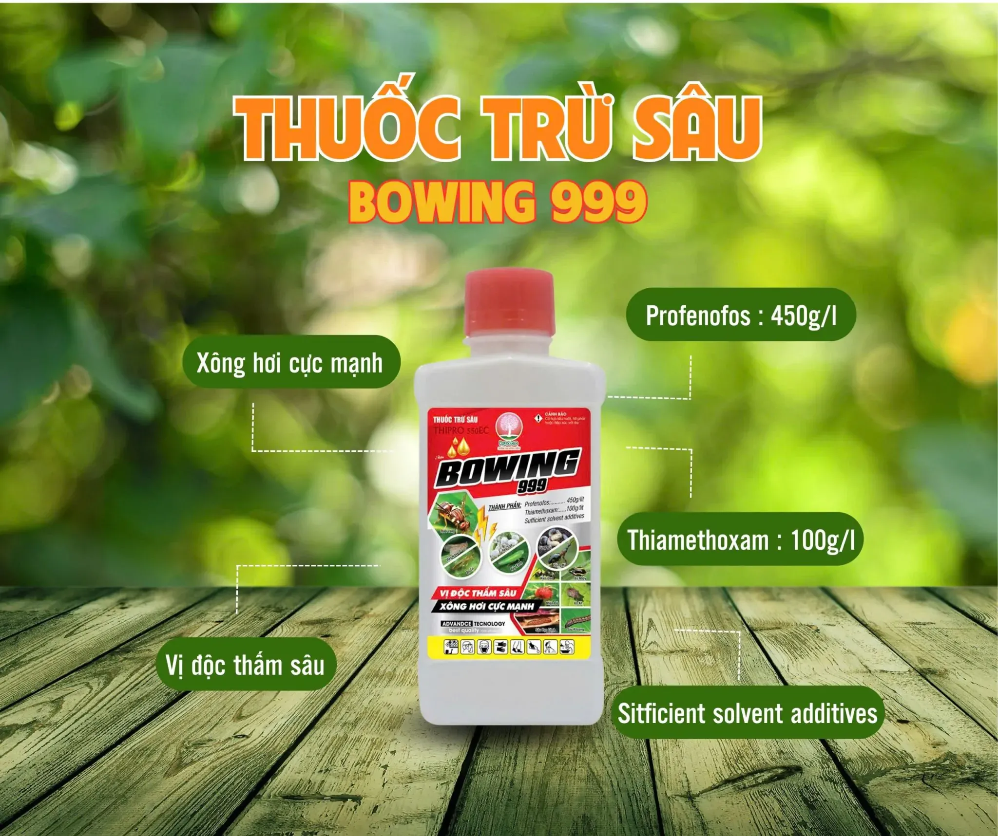 thuốc trừ sâu bowing 999