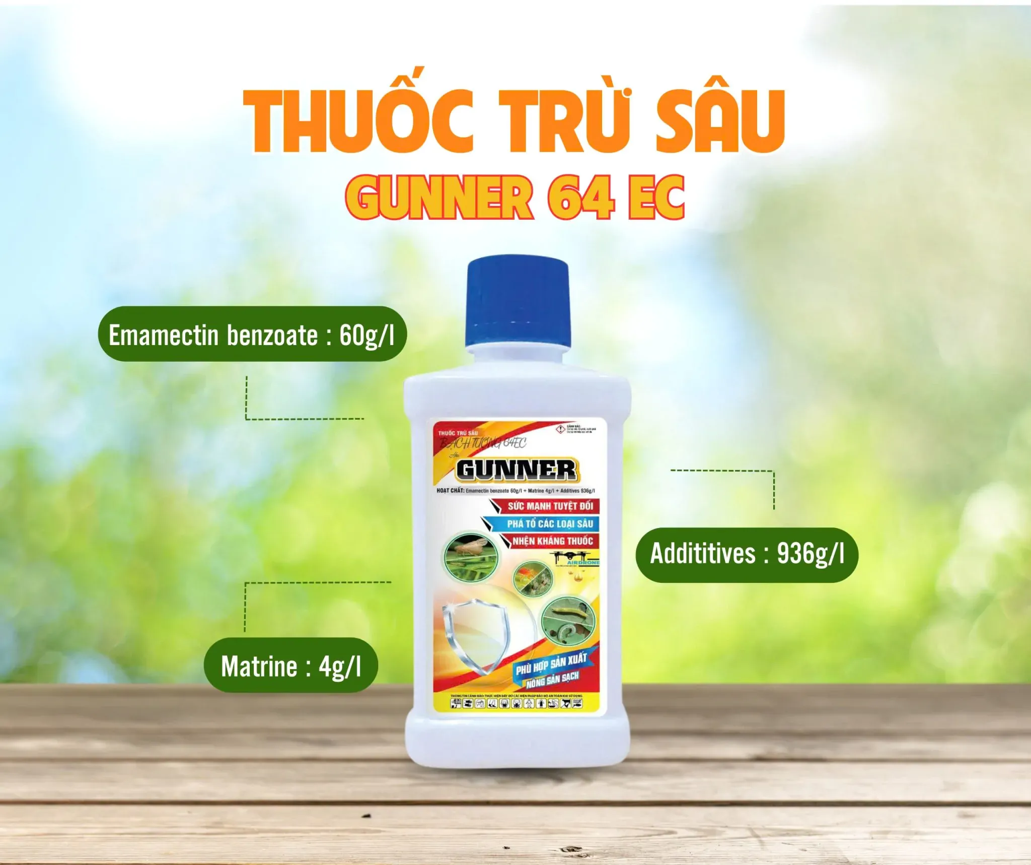 Thuốc trừ sâu Gunner