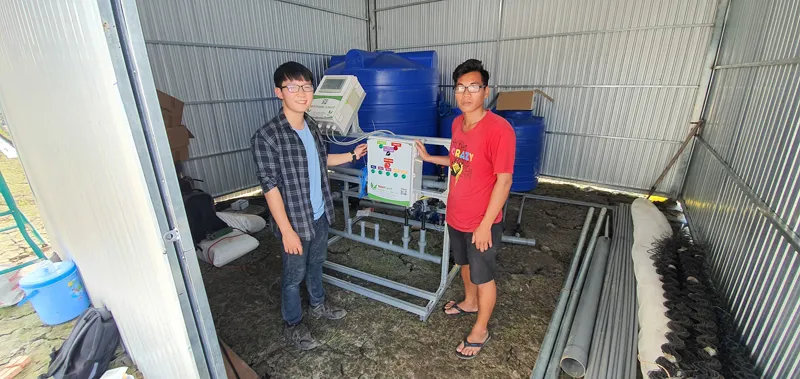 Máy châm phân dinh dưỡng tự động Nextfarm Fertikit 4G