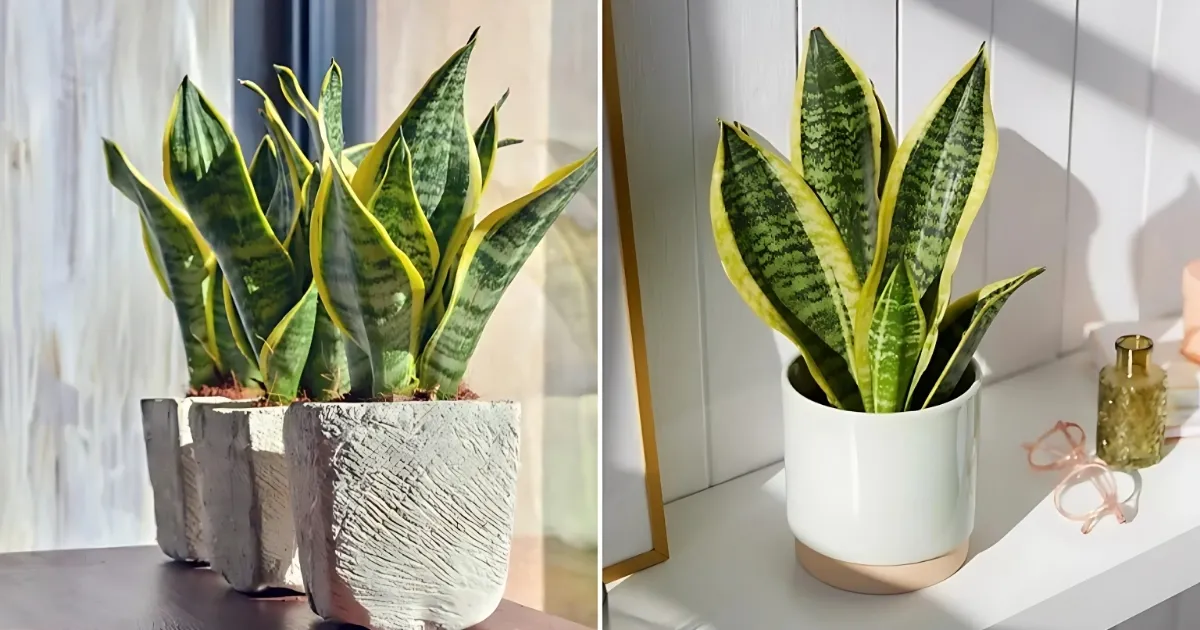 Phơi cây lưỡi hổ dưới ánh nắng tán xạ giúp lá cây tổng hợp diệp lục và đứng thẳng