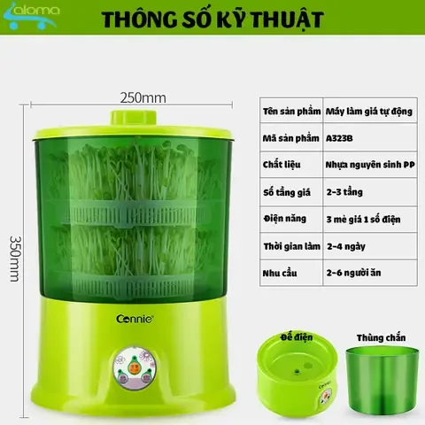 Hướng dẫn sử dụng máy làm giá đỗ bằng điện đảm bảo an toàn và hiệu quả