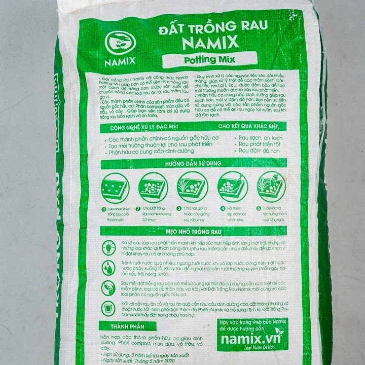 Mô hình đất trồng giàu dinh dưỡng, hỗ trợ cây cải xoong Nhật phát triển