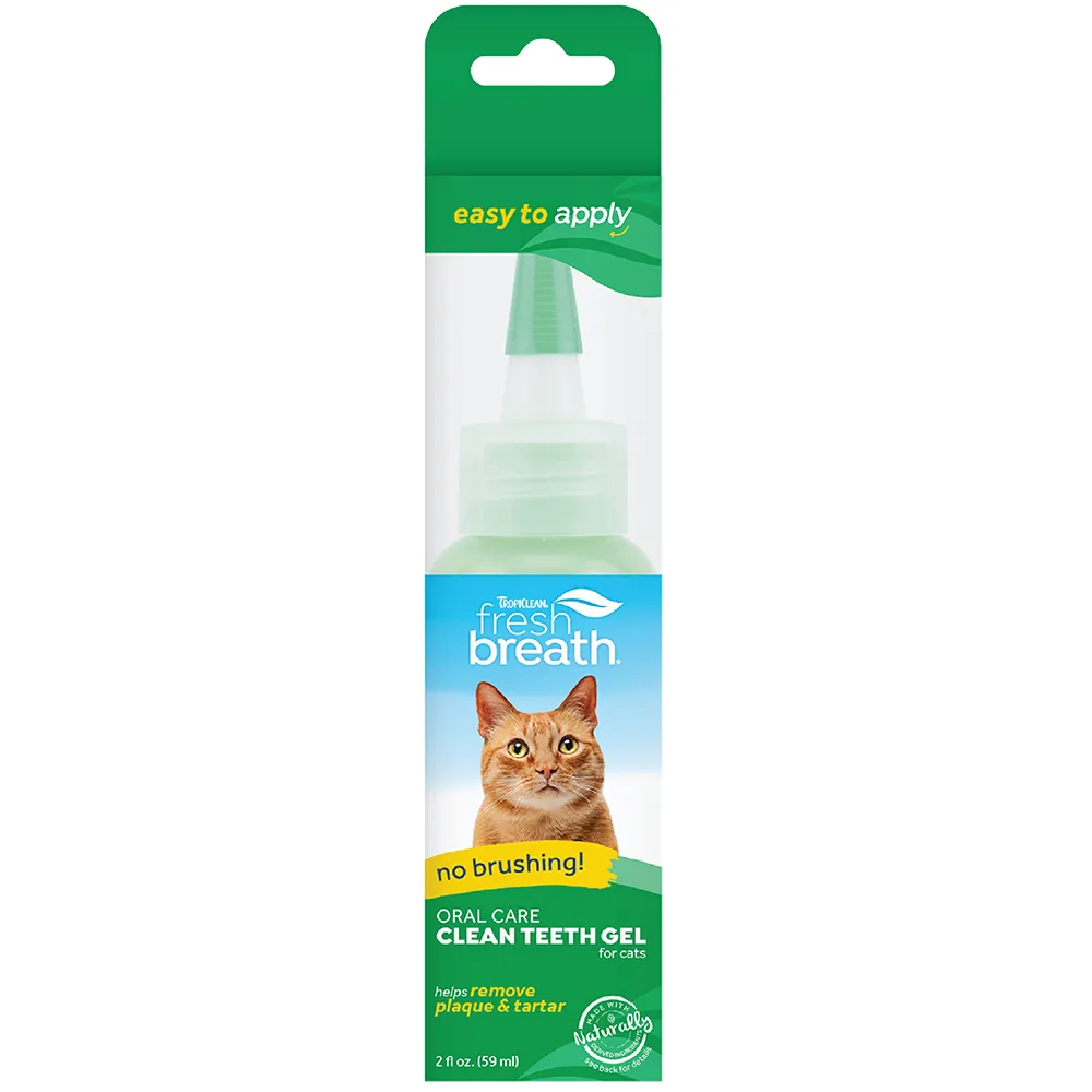 Gel vệ sinh răng miệng cho mèo không cần chải